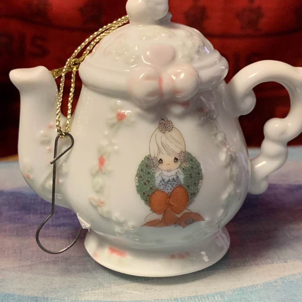 Precious Moments Ornament Teapot